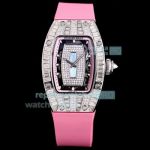 Swiss Replica Richard Mille RM 007-01 Iced Out Diamond Watch Women Size